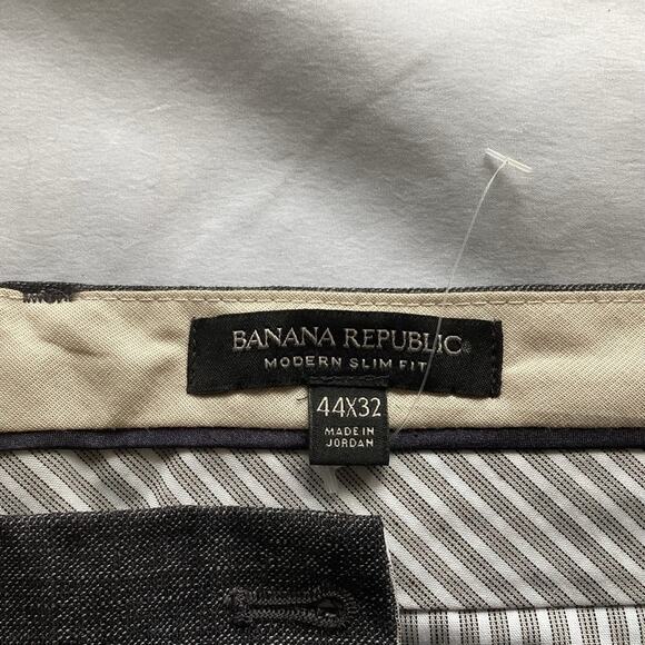 MODERN SLIM-FIT DARK GREY DRESS PANT, 44x32 - Picture 6 of 8